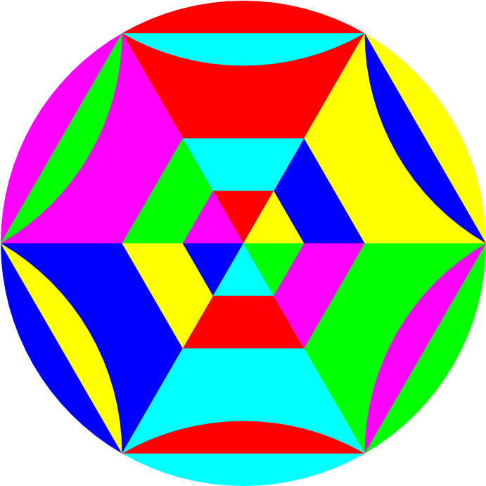 Circus Tent More Hexagons By 10binary On Deviantart - Circus (720x720)