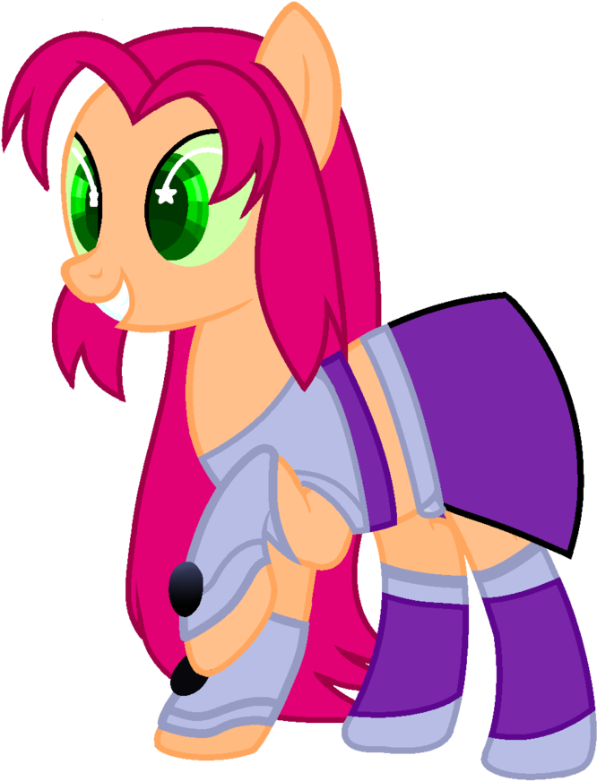 Starfire Pony Version By Limayth - Cartoon (867x922)