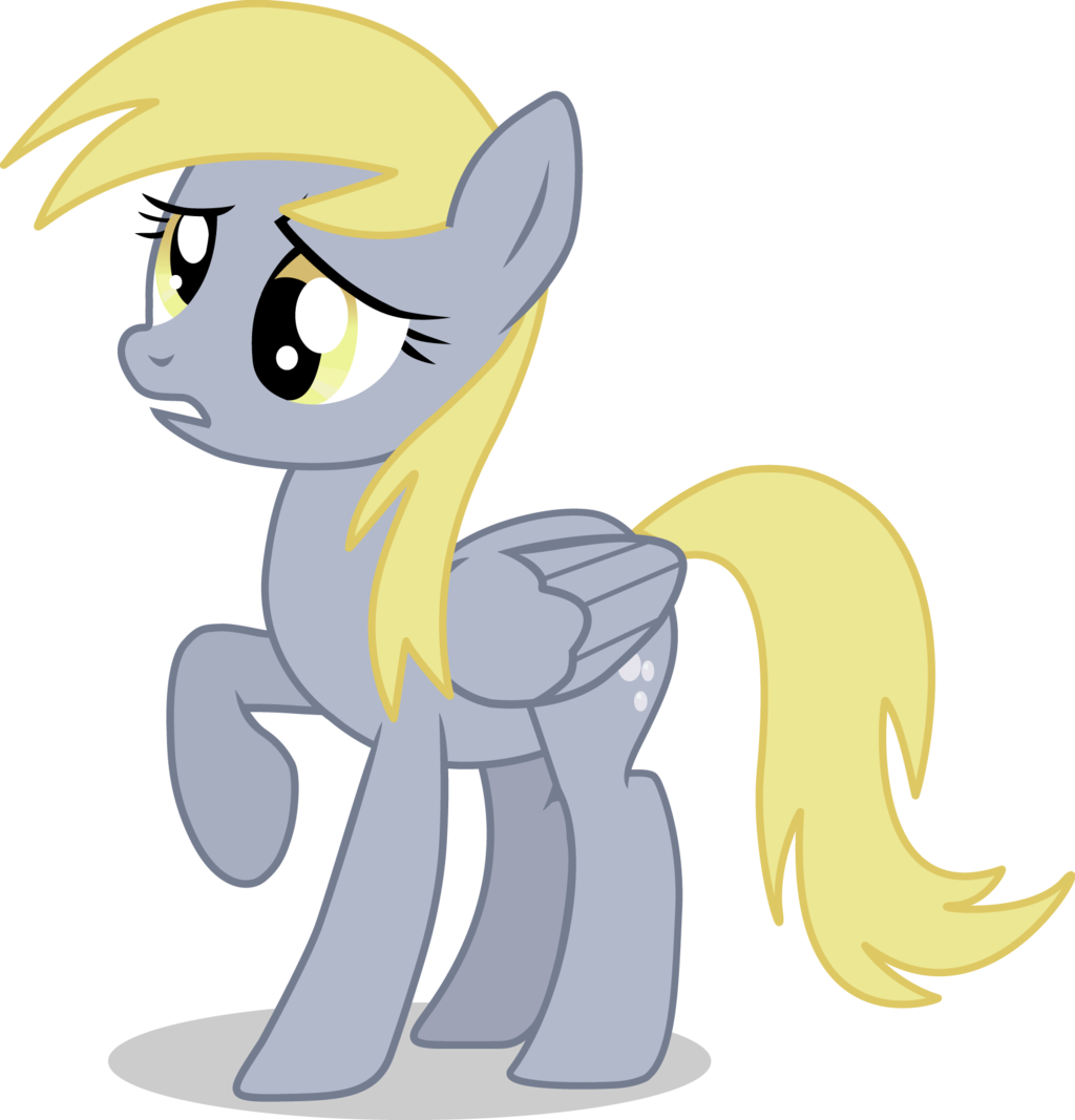 Derpy Hooves Vector By Shadowblade911 Derpy Hooves - Derpy Hooves Side View (1024x1067)