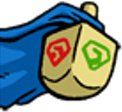 Super Dreidel - Emblem (400x400)