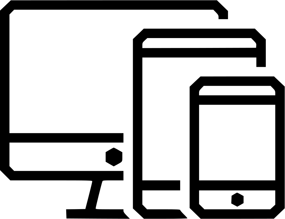 S Screen Phone Computer Tablet Responsive Comments - Computer Tablet Phone Icon (981x754)