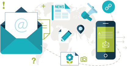 Email To Sms - Diagram (500x247)