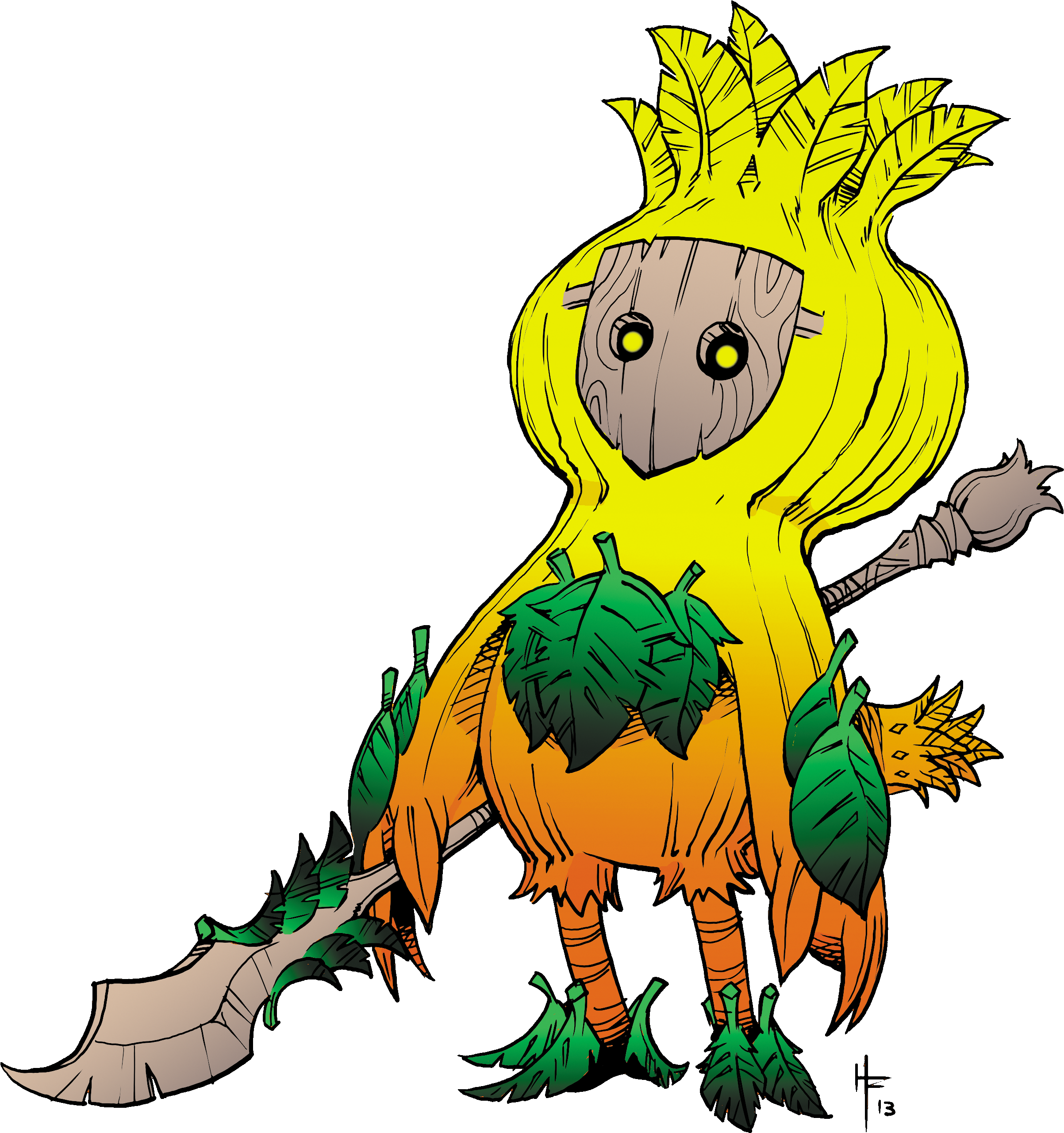 Mandragora - Cartoon (2749x2888)