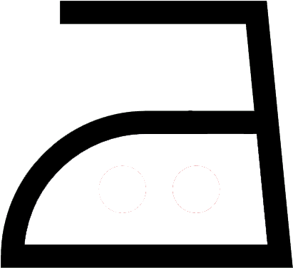 Ironing Equipments - Circle (444x392)