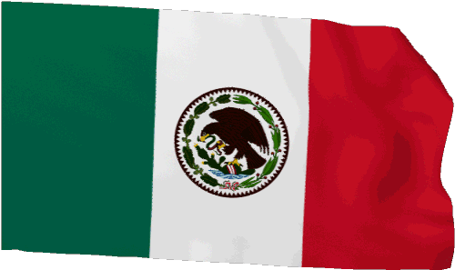 Loading - Mexican Animation Flag Transparent (960x540)