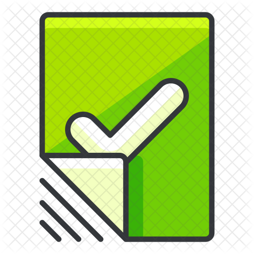Confirm File Icon - Computer File (512x512)