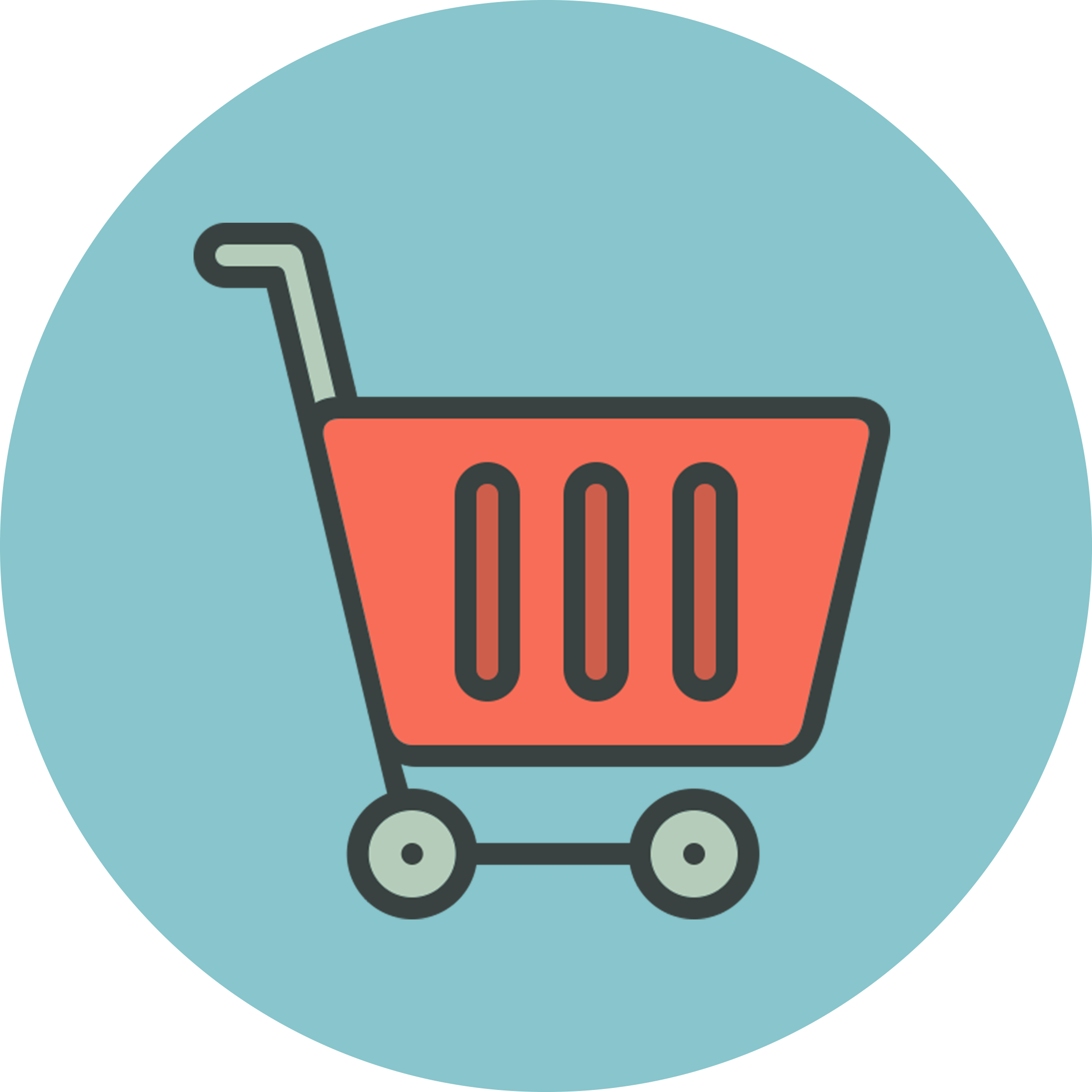 Making A Purchase - Shopping Mall (2133x2133)