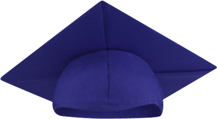 Purple Cap Matte - Blue (800x800)