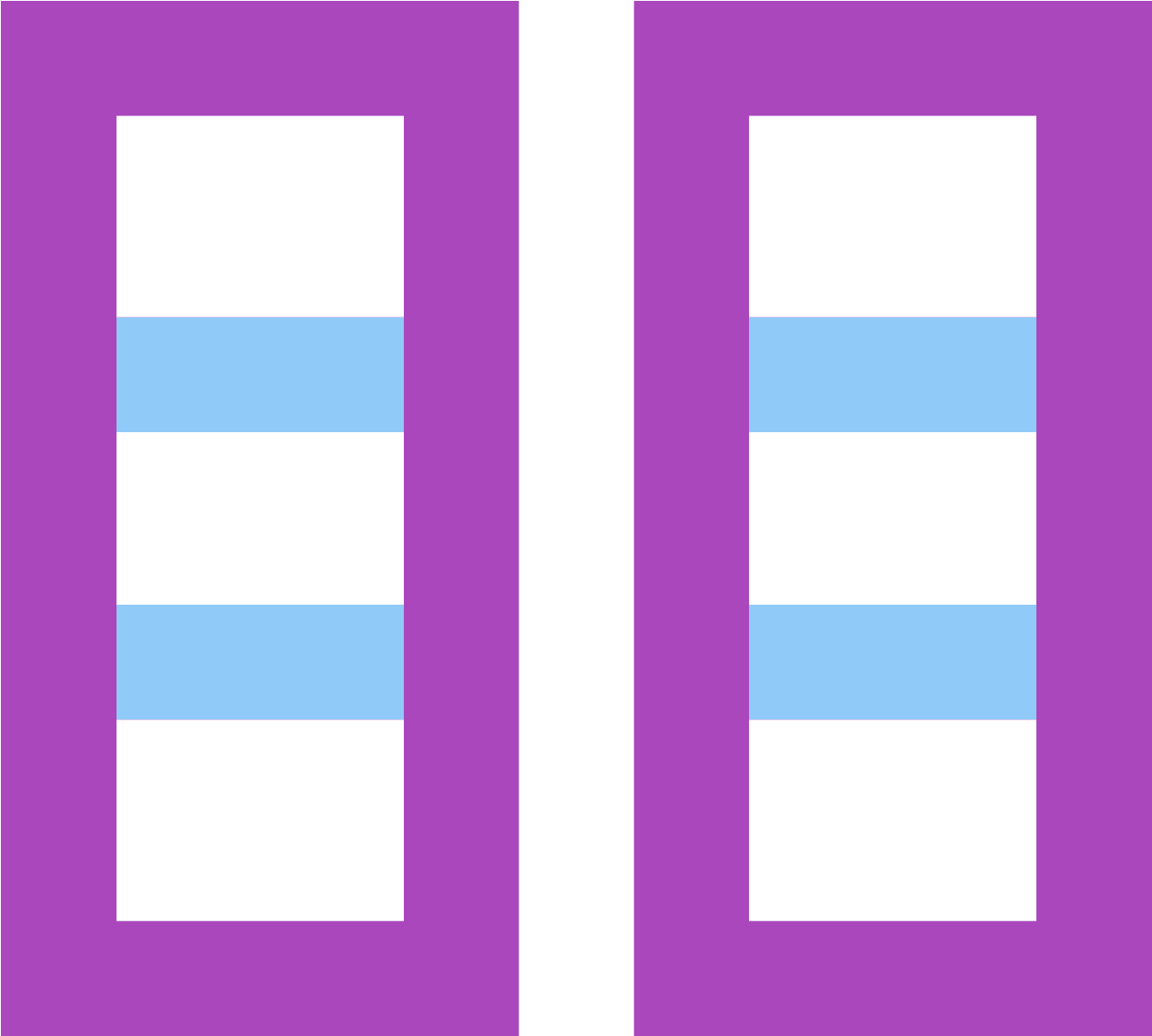 Split Table Icon - Icon (1600x1600)