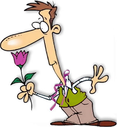 Old Men - Clip Art (400x437)