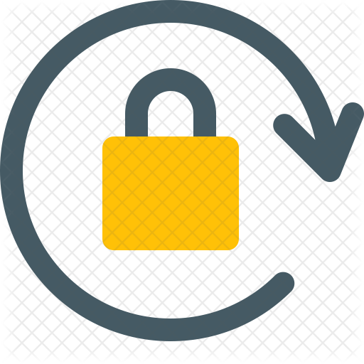 Lock Rotation Icon - Illustration (512x512)