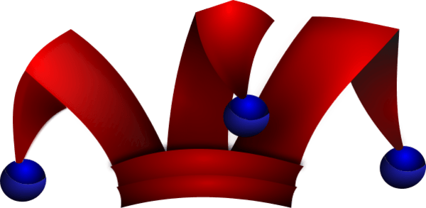 Jester Hat - Jester Hat Red Png (600x293)