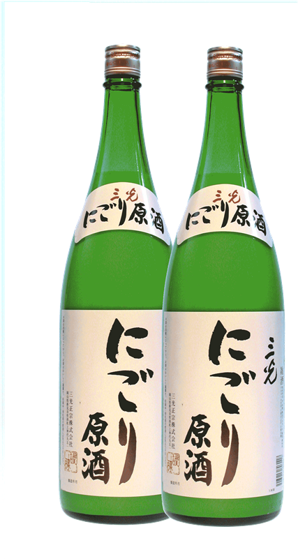 □季節限定品□三光にごり原酒 - Glass Bottle (485x800)