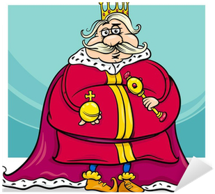 Fat King Cartoon (400x400)