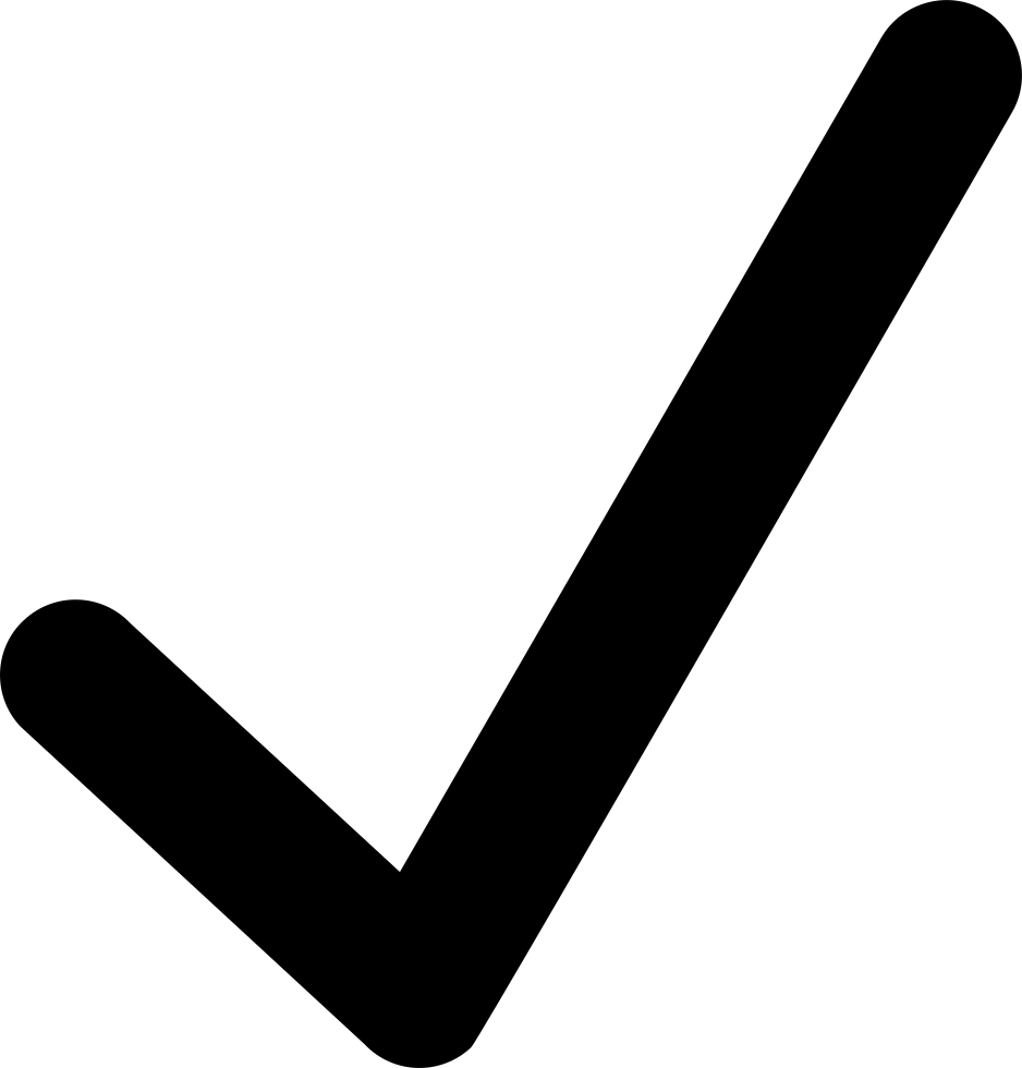 Confirm Acceptance Rejection Comments - Checkmark (938x980)