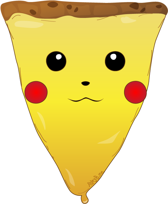 Pikachu Pizza - Pikachu Pizza (600x713)