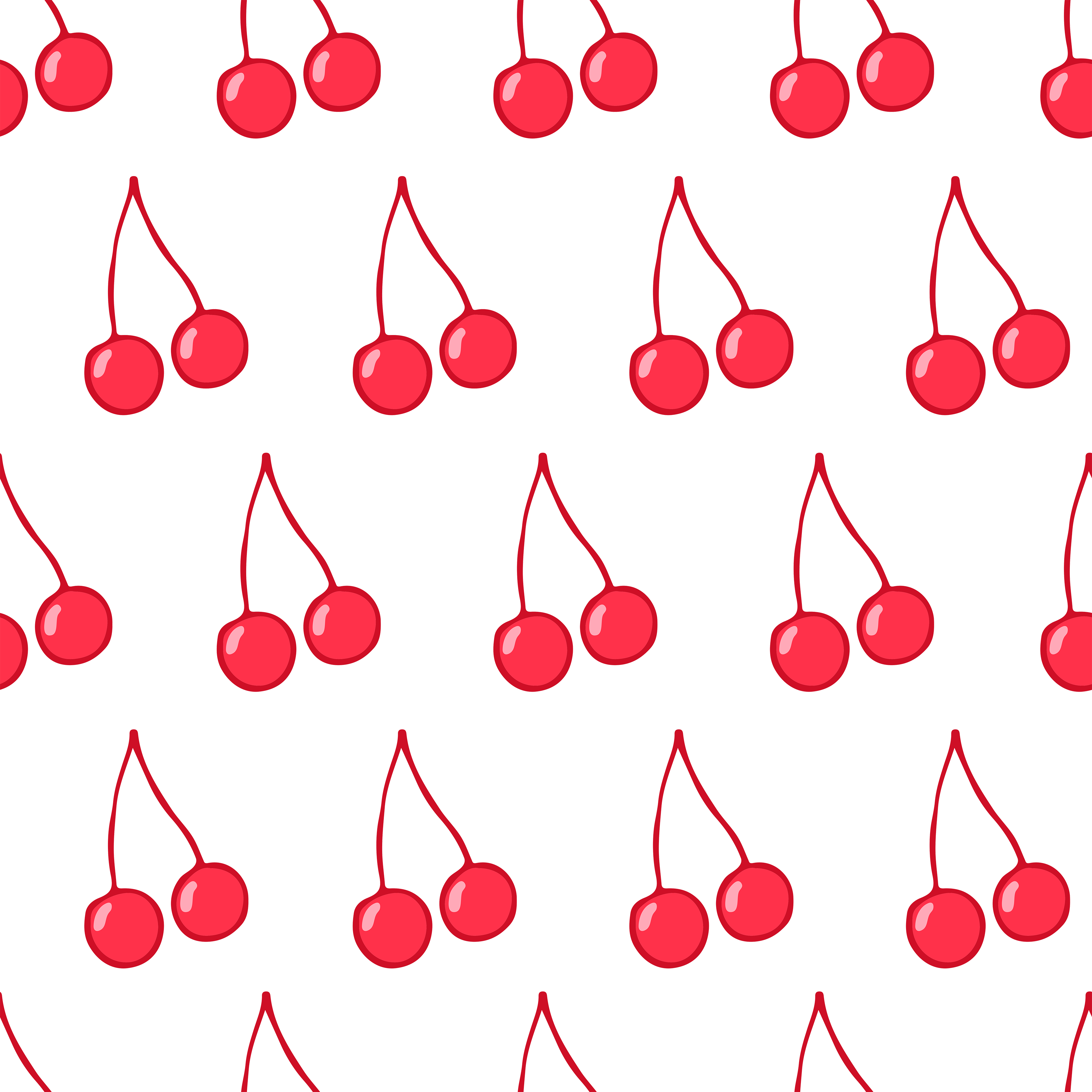 Cherry Clip Art - Black Cherry (3500x3500)