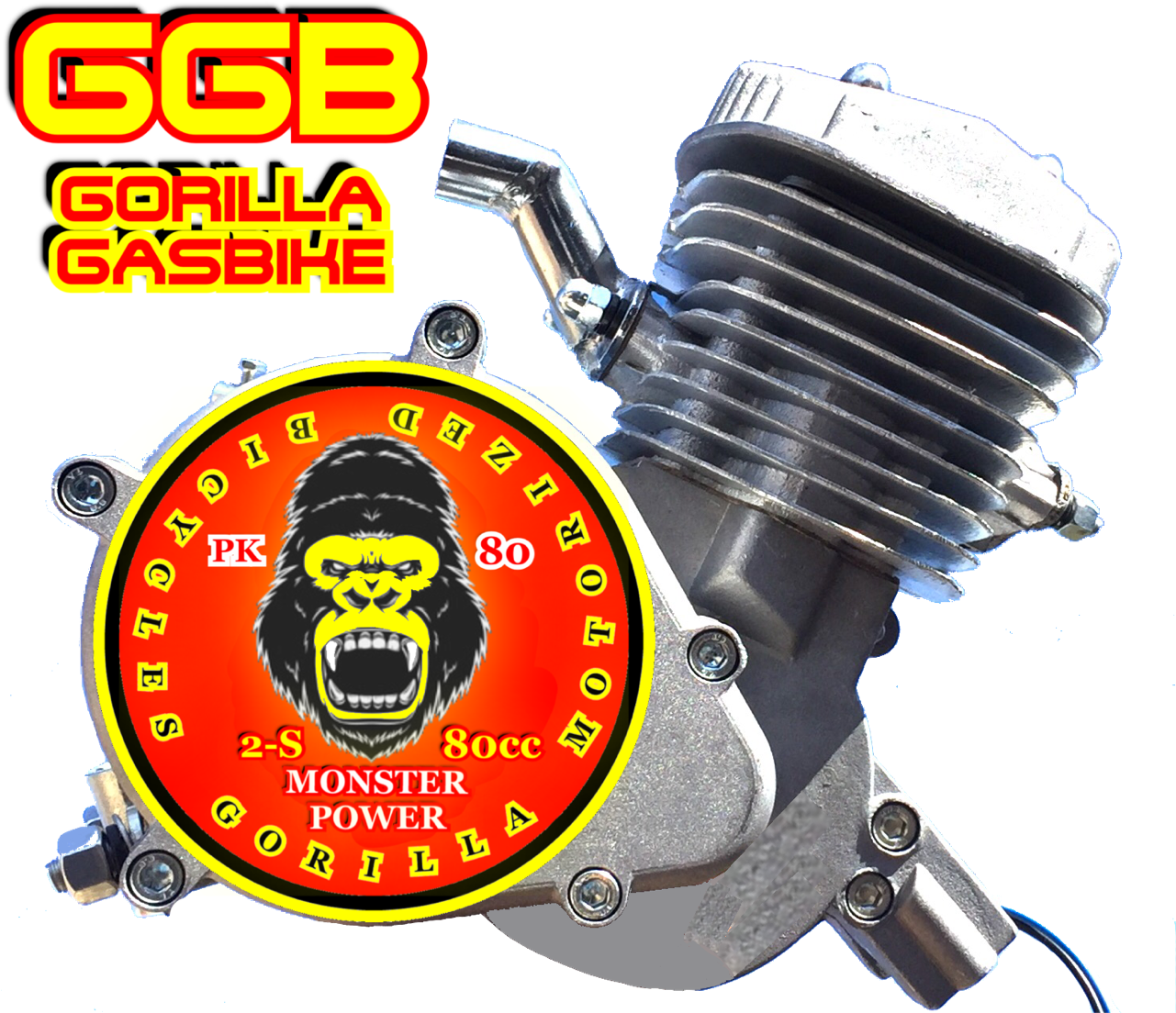 Donkey Bomb Tm Complete Do It Yourself 2 Stroke 66cc/80cc - Two-stroke Engine (1280x1127)