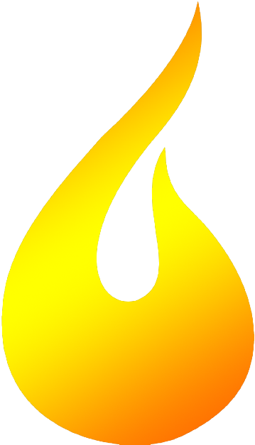 Flame-silhouette - Silhouette (626x626)
