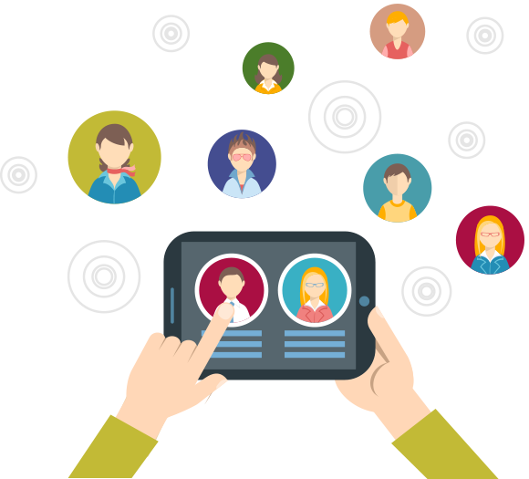 Get Networking - Illustration (580x525)