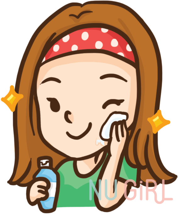 5 Items ปิดรูขุมขนเนียนกริ๊บ - การ์ตูน เด็ก ทา แป้ง (700x816)