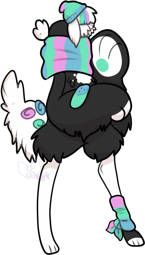 Fuzzy Boo Boo - Cartoon (576x891)