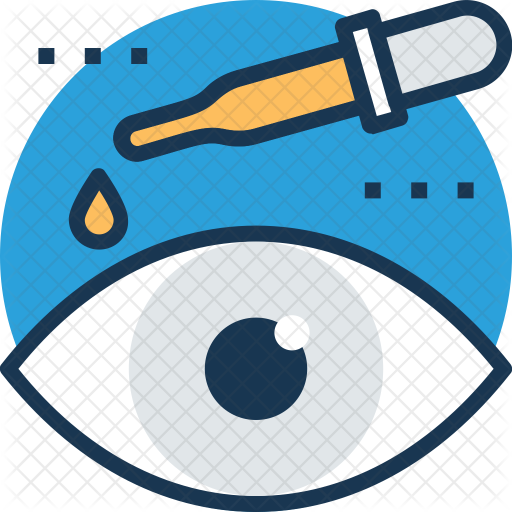 Eye Drops Icon - Eye Drop (512x512)