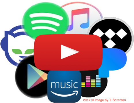 Streaming Music Logos Transparent Background (480x360)