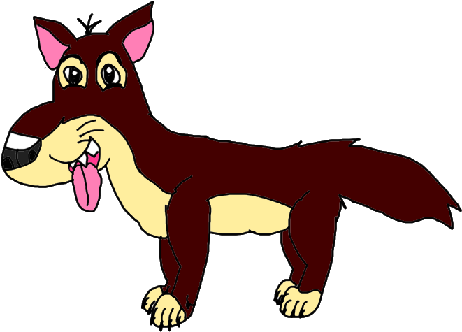 Crazy Dingo By Kallytoonsstudios - Cartoon (715x521)