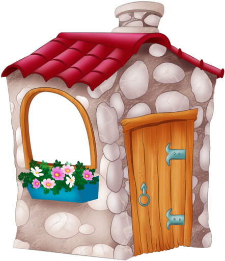 Maisons,house,tubes - Puppet (600x600)