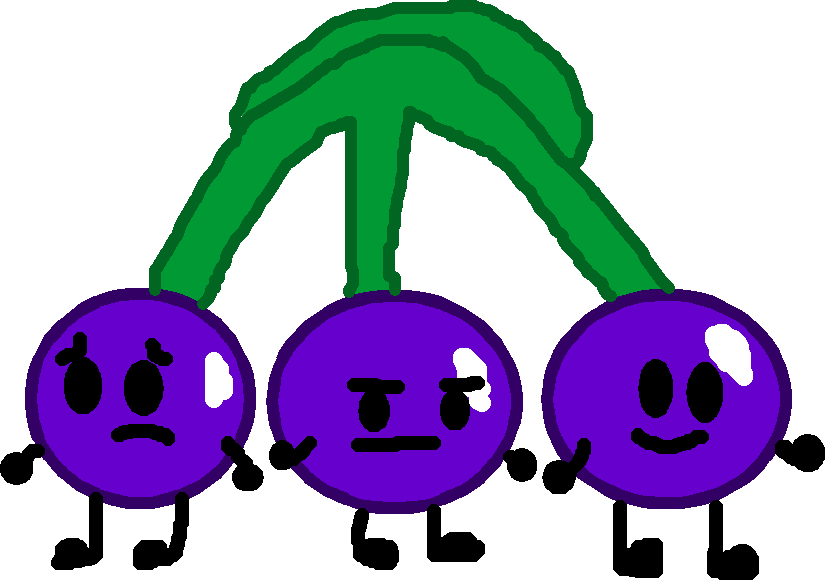 The Grapes - Clip Art (825x580)