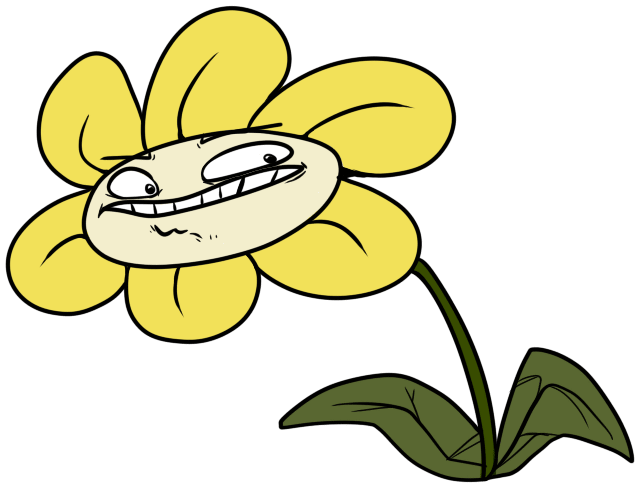 Flowey Appeared By Sinsher - Digital Art (823x580)