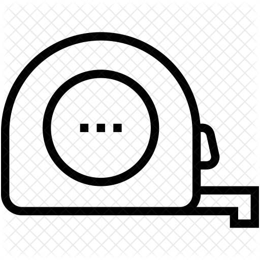 Measuring Tape Icon - Portable Network Graphics (512x512)