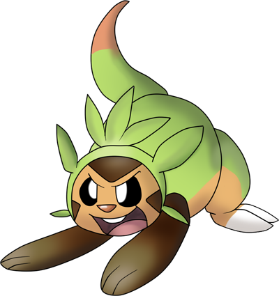 Pokemon X E Y - Cartoon (400x425)