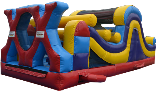 25' Mini X Obstacle Course - Inflatable (600x400)