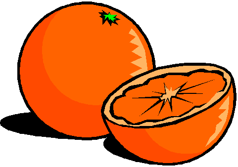 Orange Clip Art Hostted - Orange (481x338)