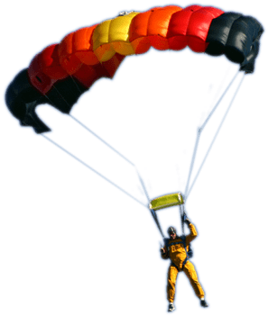 Colourful Parachute - Parachute (445x355)