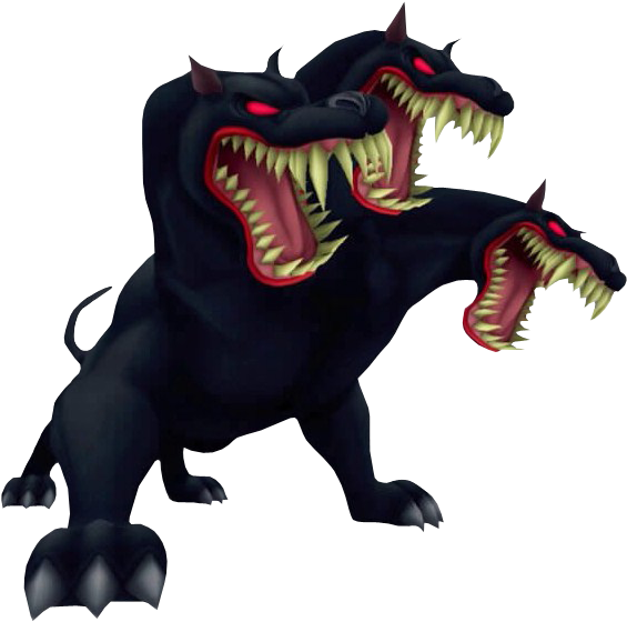 Cerberus - Perro De Tres Cabezas (642x654)