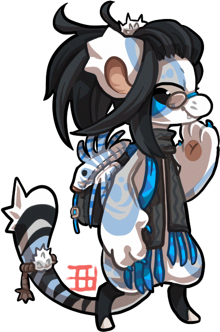 Lionfish By Griffsnuff - Cartoon (483x709)