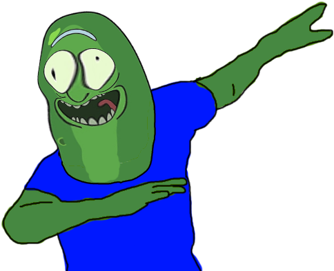 1510589609241 - Pickle Rick Dab (554x400)