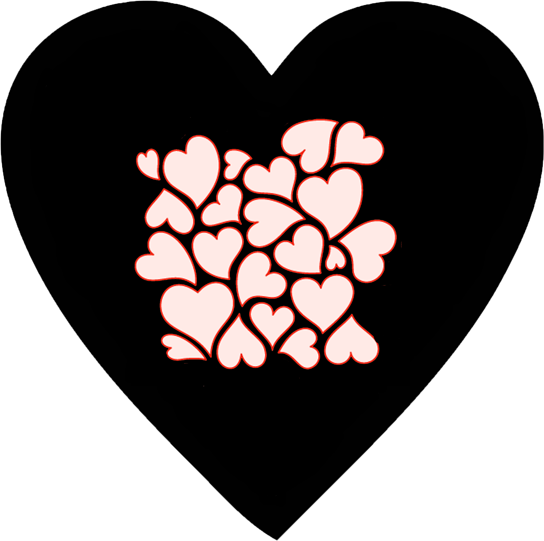 Printable Valentine's Day - Heart (2000x2000)