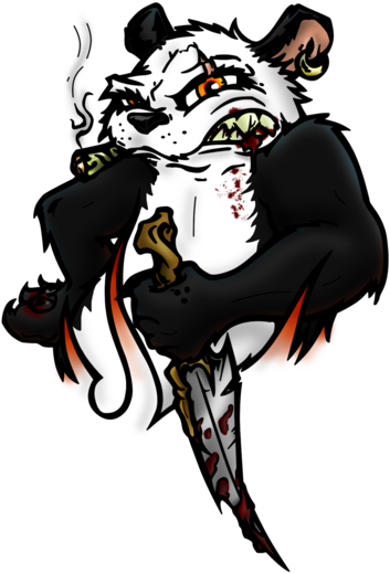Killer Panda Manga - Illustration (400x536)