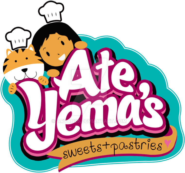 Pastries Logos - Yema Logo (963x830)