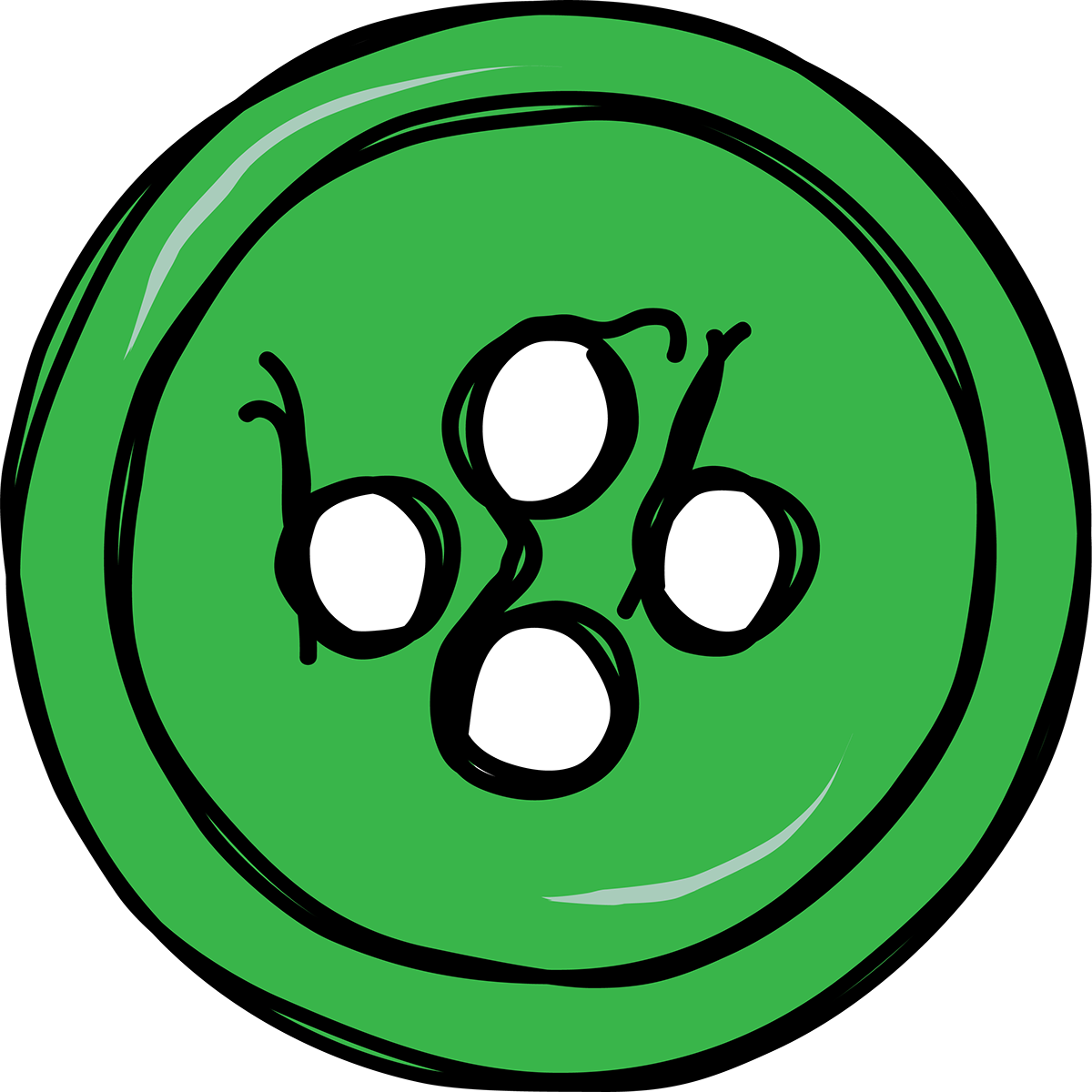 Final Logo Version - Whatsapp Logo Doodle (1200x1200)