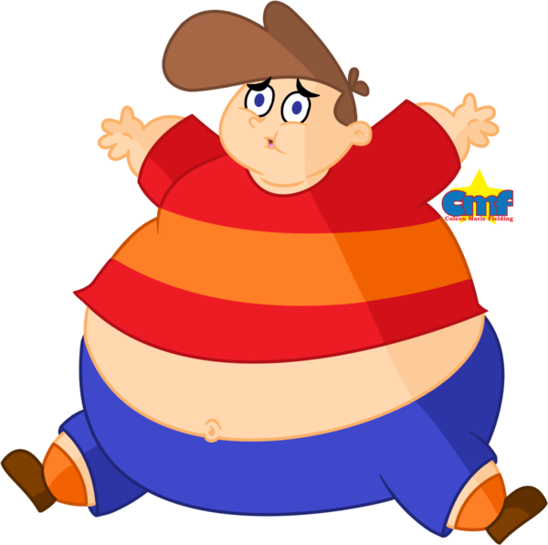 Fat Kid Png (600x596)