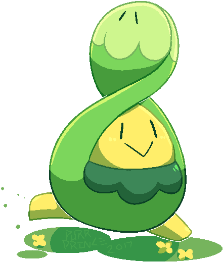 Pokedec Day Nineteen - Budew (600x600)