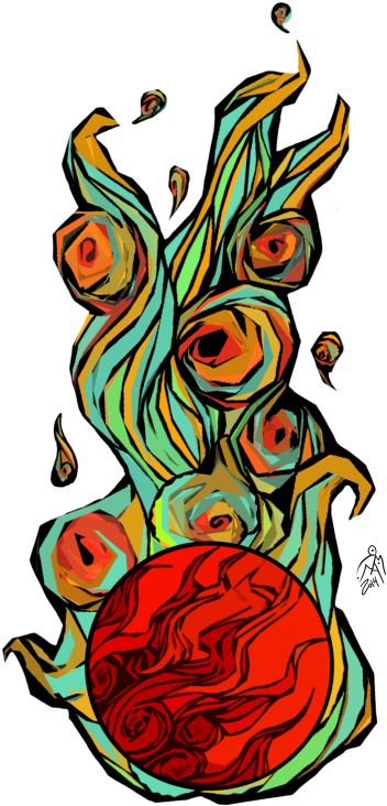 Solar Flare - Reflector - Illustration (475x750)