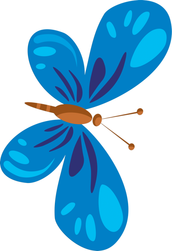 ‿✿⁀butterflies‿✿⁀ - Clip Art (548x800)