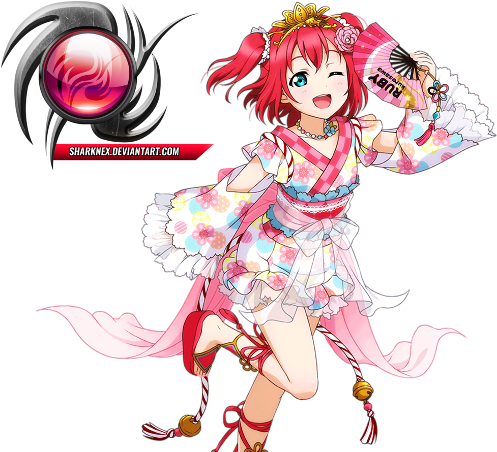 Love - Love Live Ruby Png (1024x925)