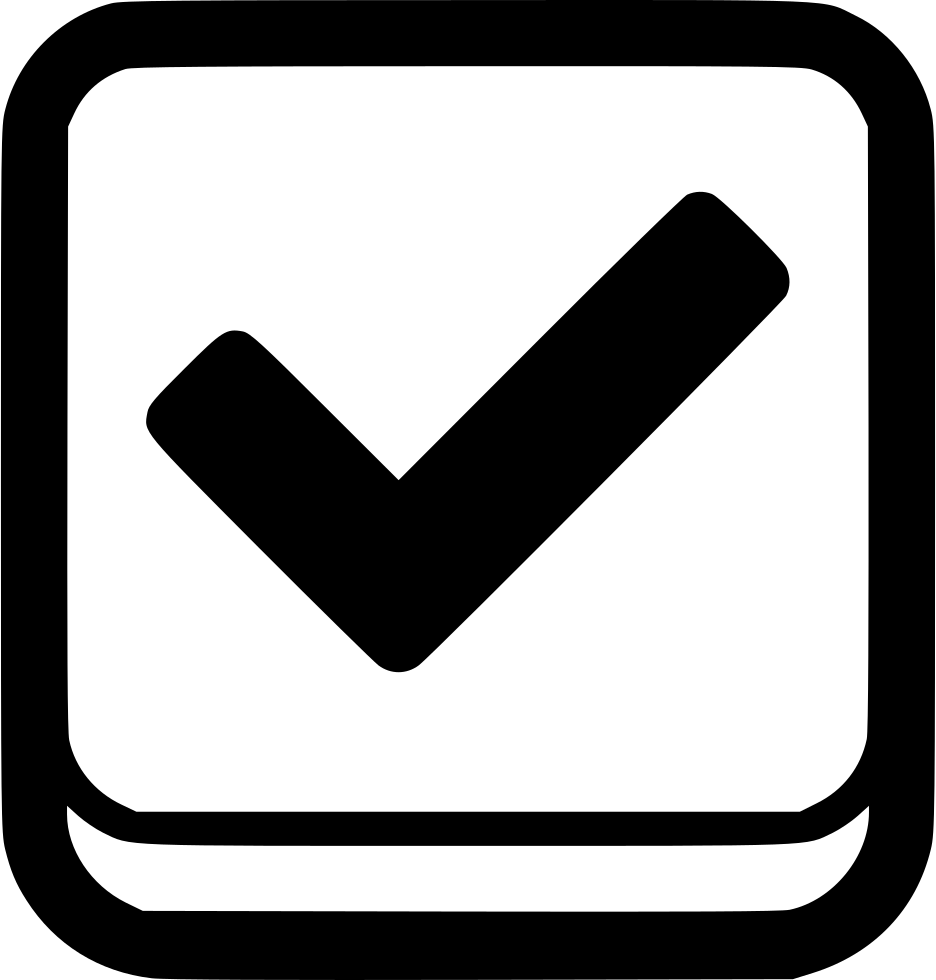 Check Mark Tick Correct Approve Comments - Check Mark (936x980)